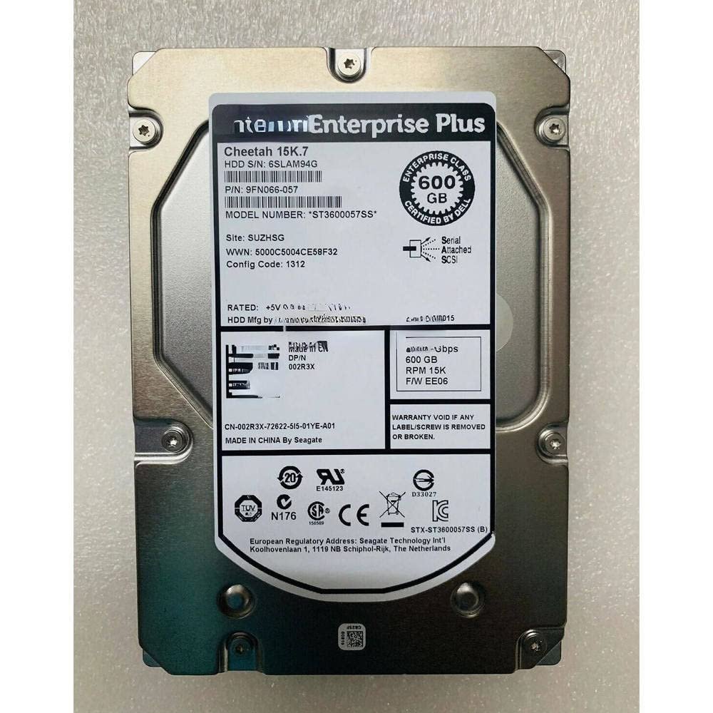 for PS6110XV PS4110 PS6110 Storage Hard Disk 600G 15K SAS 3.5-inch 6GB