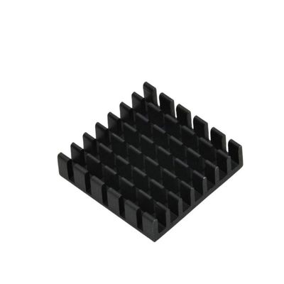 5PCS Heatsink Radiator Cooler Radiator 20x20x6MM Black Slot Heat Sink