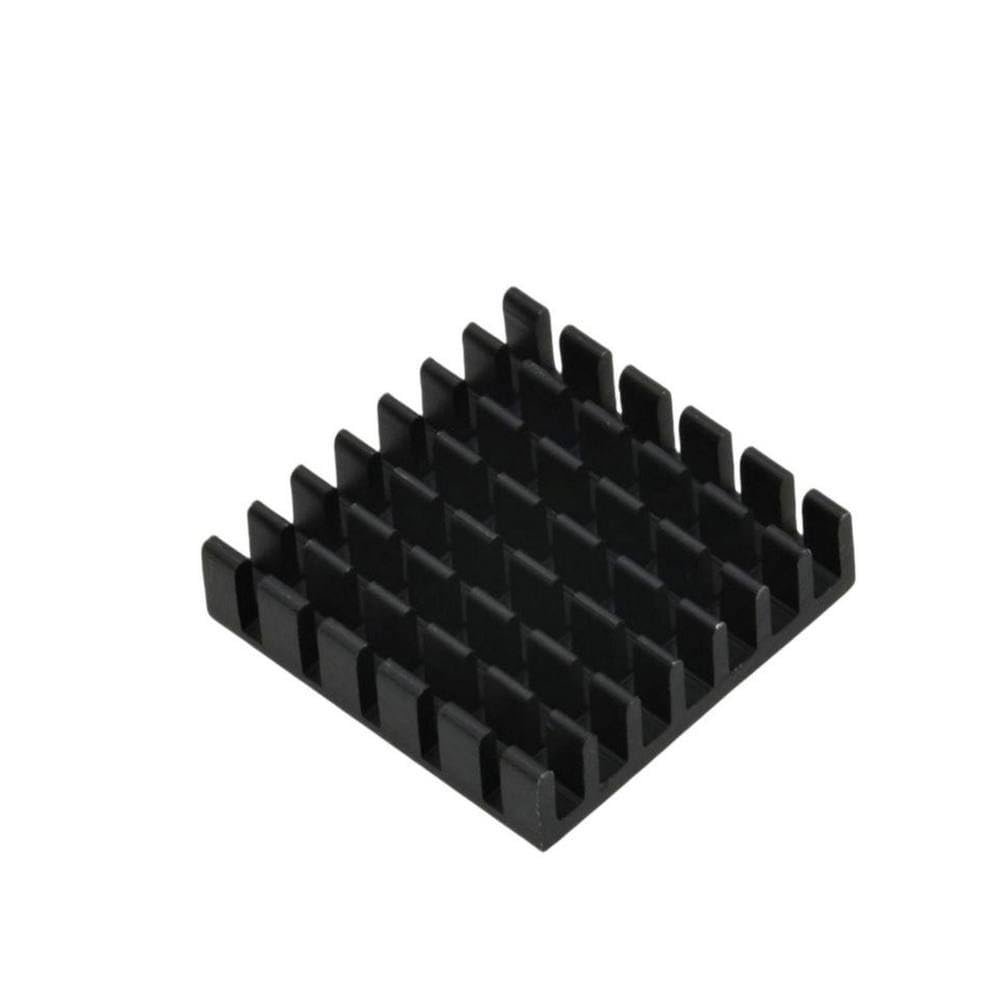 5PCS Heatsink Radiator Cooler Radiator 20x20x6MM Black Slot Heat Sink