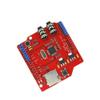 1PCS VS1053 VS1053B Stereo Audio MP3 Player Shield Record Decode Development Board Module with TF Card Slot for R3 One view 2