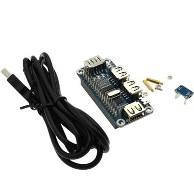 1pcs 4 Ports USB Expansion Board HUB Hub for Raspberry Zero/Zero W/3B+