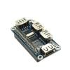 1pcs 4 Ports USB Expansion Board HUB Hub for Raspberry Zero/Zero W/3B+ view 3