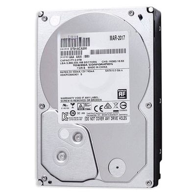 for DT01ACA200 Desktop 2T Hard Disk 7200 to 64M SATA3 Monitoring Hard Disk