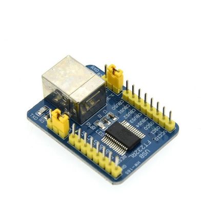 1PCS FT232RL USB to Serial Module USB Transfer TTL Level Brush Machine Module Upgrade Small Board