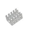 10PCS Heatsink Radiator Cooler Radiator 19x13x11MM Silver Slot Heat Sink view 2
