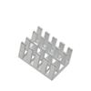10PCS Heatsink Radiator Cooler Radiator 19x13x11MM Silver Slot Heat Sink view 3