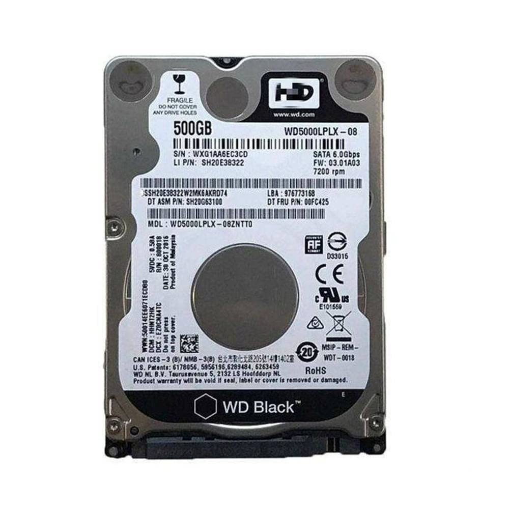 for WD5000LPLX 500G Notebook Hard Disk SATA3 2.5-inch Mechanical Black Disk 7MM