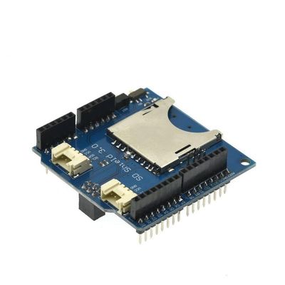 2 in 1 Stackable SD Card Shield V3.0 TF Card Expansion Board 3.3V/5V Interface PWR UART IIC SPI