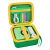 Kids Instant Print Camera Case Compatible with ESOXOFFORE for Dylanto for DUDUDRAGON for GKTZ for ETIKEZ for Dafotil for Careenoah for Aasonida Digital Video Prints Paper Bag (Box Only) Grass Green view 1