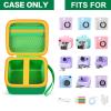 Kids Instant Print Camera Case Compatible with ESOXOFFORE for Dylanto for DUDUDRAGON for GKTZ for ETIKEZ for Dafotil for Careenoah for Aasonida Digital Video Prints Paper Bag (Box Only) Grass Green view 2