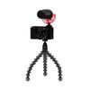 JOBY Essential Vlogger Kit, GorillaPod Camera Vlogging Kit (GorillaPod 1K Flexible Tripod, On-Camera Wavo Microphone, TRR Cables), Vlog System, Youtuber, Entry Level Content Creator view 1