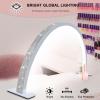 KMLSHLL Half Moon Nail Desk Lamp, 48W Manicure LED Light, 3360 Lumen Stepless Dimming With Wire Controller, 3 Light Modes for Desk, Arch Light for Nail Techs view 3