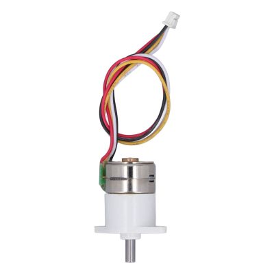 Micro Stepper Motor Brushless High Torsion Slow Speed Electric Gearbox DC 12V 2 Phase 4 Wire Metal Gear.