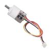 Micro Stepper Motor Brushless High Torsion Slow Speed Electric Gearbox DC 12V 2 Phase 4 Wire Metal Gear. view 3
