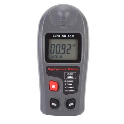 Gavigain Digital Luxmeter Meter,Handheld Digital Electronic Luxmeter Light Meter Illuminometer Photometer with 200,000 Range