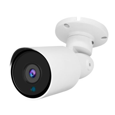 Tennoz 5MP PoE IP Bullet Camera Outdoor, H.265 PoE IP Security Camera with 2.8mm Lens, 80ft Night Vision, 105 Wide Angle, Compatible with Third-Party NVRs and Software