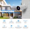 Tennoz 5MP PoE IP Bullet Camera Outdoor, H.265 PoE IP Security Camera with 2.8mm Lens, 80ft Night Vision, 105 Wide Angle, Compatible with Third-Party NVRs and Software view 2