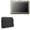 BoxWave Case Compatible with RugGear RG935 - Polar Jacket, Puffy Padded Material Zip Up Sleeve Pouch - Jet Black view 1
