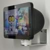 ATOPHK Wall Mount Stand for Ech_ooo Show 8 (3rd Gen, 2023 Release) (2nd Gen, 2021 Release), Aviation Aluminum 360 Swivel & Tilt Stand, Magnetic Non-Slip Design, Silver view 3