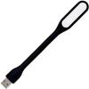 BUBUCAM USB Lamp LED Mini Light Laptop Computer Notebook Reading Lamp Silicone Gooseneck Black view 1