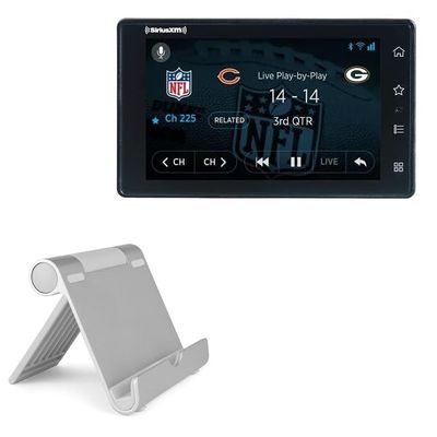 BoxWave Stand and Mount Compatible with SiriusXM SXWB1AZV1 - VersaView Aluminum Stand, Portable, Multi Angle Viewing Sturdy