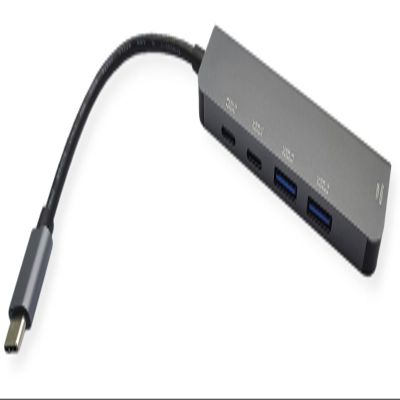 VALUE USB Type C Docking Station, HDMI 4K60, 3X USB3.2 Gen1 (1x C + 2X A), 1x PD