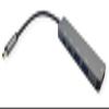 VALUE USB Type C Docking Station, HDMI 4K60, 3X USB3.2 Gen1 (1x C + 2X A), 1x PD view 2