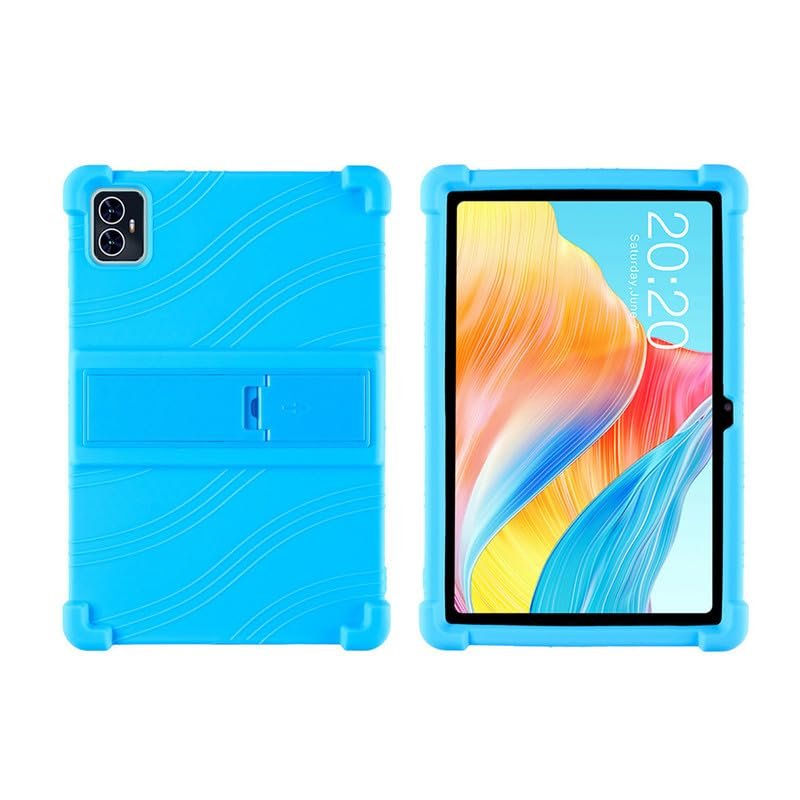MOOPW Case for Teclast M50Pro / M50HD / M50 - Soft Silicone Shockproof Stand Rubber Shell Protective Cover for Teclast M50 Pro / M50 HD / M50 Tablet 2023 10.1 inch