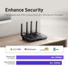GL.iNet GL-MT6000 (Flint 2) WiFi 6 High Speed Gaming Routers for Wireless Internet, 2 x 2.5G Ethernet Ports for Fiber Optic Modem, Long Range Computer VPN WiFi Router, Home & Business view 2