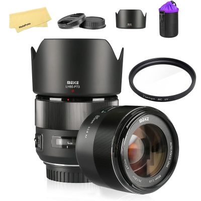 Meike 85mm F1.8 Auto Focus STM (Stepping Motor) Full Frame Portrait Lens Compatible with Sony E-Mount Mirrorless Cameras A7 A7R A74 A7R4 A7C A7III A7RII A7RIII A7SIII A7SII A9, etc