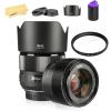 Meike 85mm F1.8 Auto Focus STM (Stepping Motor) Full Frame Portrait Lens Compatible with Sony E-Mount Mirrorless Cameras A7 A7R A74 A7R4 A7C A7III A7RII A7RIII A7SIII A7SII A9, etc view 1