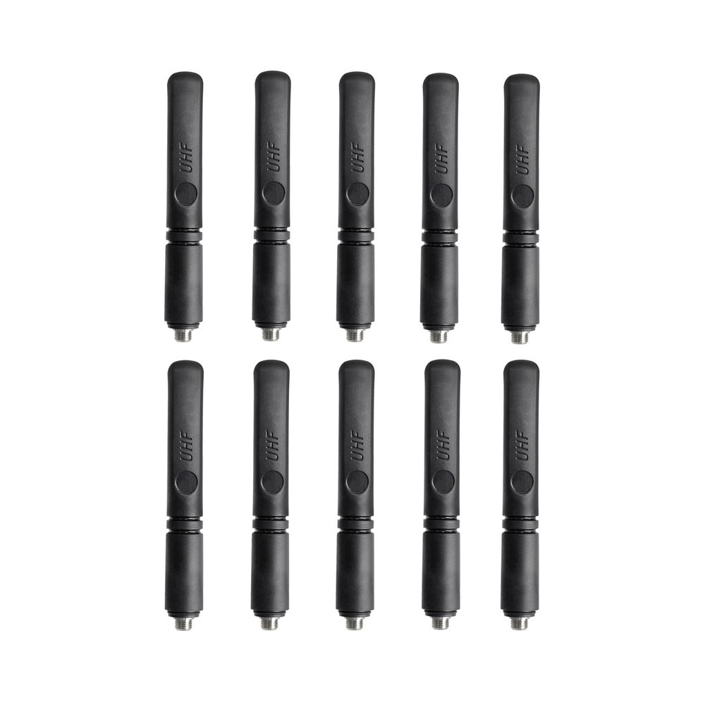 10 Pack PMAE4071 PMAE4071A UHF GPS Combination Stubby Antenna 470-512MHz 3.5 Inch for XPR3300 XPR3500 XPR7350 XPR3000 XPR3000e XPR7550 XPR7380 XPR7580 Radio