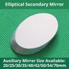 Artsim Prisms & Kaleidoscopes Elliptical Secondary Mirror 20mm 25mm 30mm 35mm 40mm 42mm 50mm 54mm for Astronomical Telescope Science Classroom Optics Kits (Size : 20mm) view 2