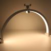 Serounder Half Moon Nail Desk Lamp, Touch Control 20 Lash Light with Phone Holder for Eyelash Extensions, Tattoo, Treatments, Manicures, 20W 32005600K, 1500LM (US Plug) view 1