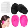 Beaupretty Silicone Ear Covers 2 Pairs Transparent Ear Covers for Shower Hair Dye and Hair Washing Universal size Protection Accessories for Salon Bathroom and Home Use view 1