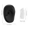 Beaupretty Silicone Ear Covers 2 Pairs Transparent Ear Covers for Shower Hair Dye and Hair Washing Universal size Protection Accessories for Salon Bathroom and Home Use view 4