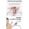 Yoidesu Half Moon Lamp for Lash Extension, 20W 3200 to 5600K Foldable Esthetician Light Eyelash Lamp with Phone Holder, Portable Nail Desk Lamp Lighting for Beauty Skincare Lashes view 4