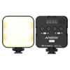 Andoer T64 Pocket Led Light Mini Video Lamp Photography Light 2500K-9000K200K Color Temperature CRI95 with 64pcs Beads 3 Cold Shoe Mounts for Live Streaming Home Studio Comercial Photography view 1