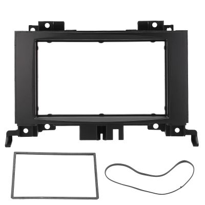 2Din Radio Stereo Fascia Frame Dash CD Panel Trim Replacement for Sprinter 2006/Crafter
