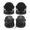 Black 20W Car Audio Speaker for Car Audio Systems,2 Pcs Car Dome Tweeters,Installation for AutomobileUniversal ABS Dome Loudspeaker Simple view 1