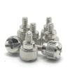 10Pcs 6#-32 * 5 Thread Teeth Length 5mm Computer PC Case Cooling Fan Toolless Adjustment Screw Thumbscrews Thumb Screw (Color : Silver, Size : 6#-32 * 5) view 1