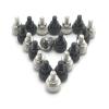 10Pcs 6#-32 * 5 Thread Teeth Length 5mm Computer PC Case Cooling Fan Toolless Adjustment Screw Thumbscrews Thumb Screw (Color : Black, Size : 6#-32 * 5) view 4