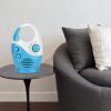 Portable Radio Shower Radio with Built in Speaker Practical Radio for Broadcast Hook Type Blue AM FM Radio Battery Powered Music News view 4