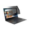 celicious Privacy Lite 2-Way Anti-Glare Anti-Spy Filter Screen Protector Film Compatible with Lenovo ThinkPad X1 Extreme (Touch) view 1