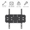 Hama Telescopic Tilting TV Wall Mount with 10 Year Guarantee (TV 32 to 65 inches, 165 cm 40 kg Max, Tilt -15/+15, Rotation 160, VESA 400 x 400, Cable Management, Fischer Plugs) Black view 2