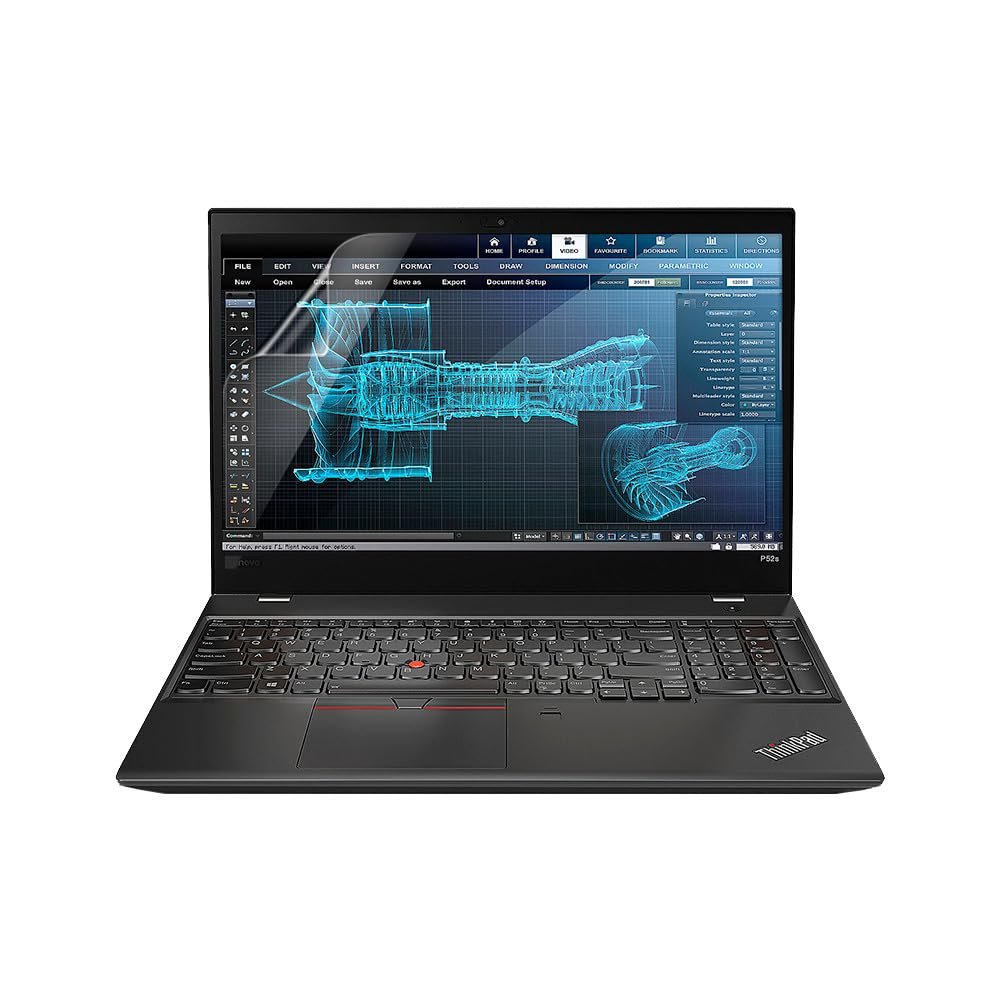 celicious Matte Anti-Glare Screen Protector Film Compatible with Lenovo ThinkPad P52s FHD (Non-Touch) [Pack of 2]