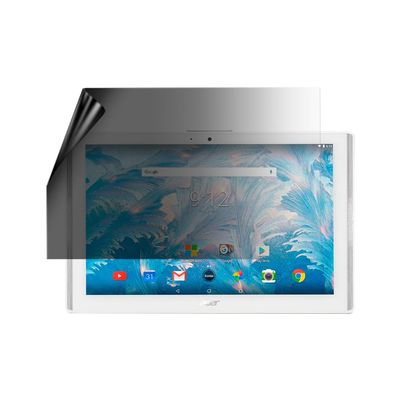celicious Privacy Lite 2-Way Anti-Glare Anti-Spy Filter Screen Protector Film Compatible with Acer Iconia One 10 Tablet B3-A40