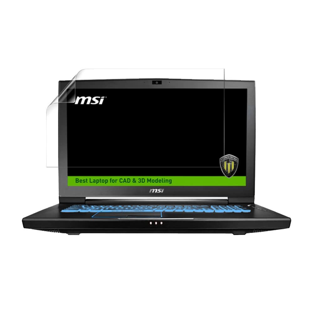 celicious Silk Mild Anti-Glare Screen Protector Film Compatible with MSI Workstation WT73VR 7RM [Pack of 2]