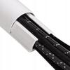 Aluminium Cable Duct, 110 x 3.3 x 1.8 cm, can Hold up to 5 Cables, for screwing or Gluing, semi-Circular and can be Shortened, for Desk, Wall, Base, Floor, etc. Cable Protection view 3
