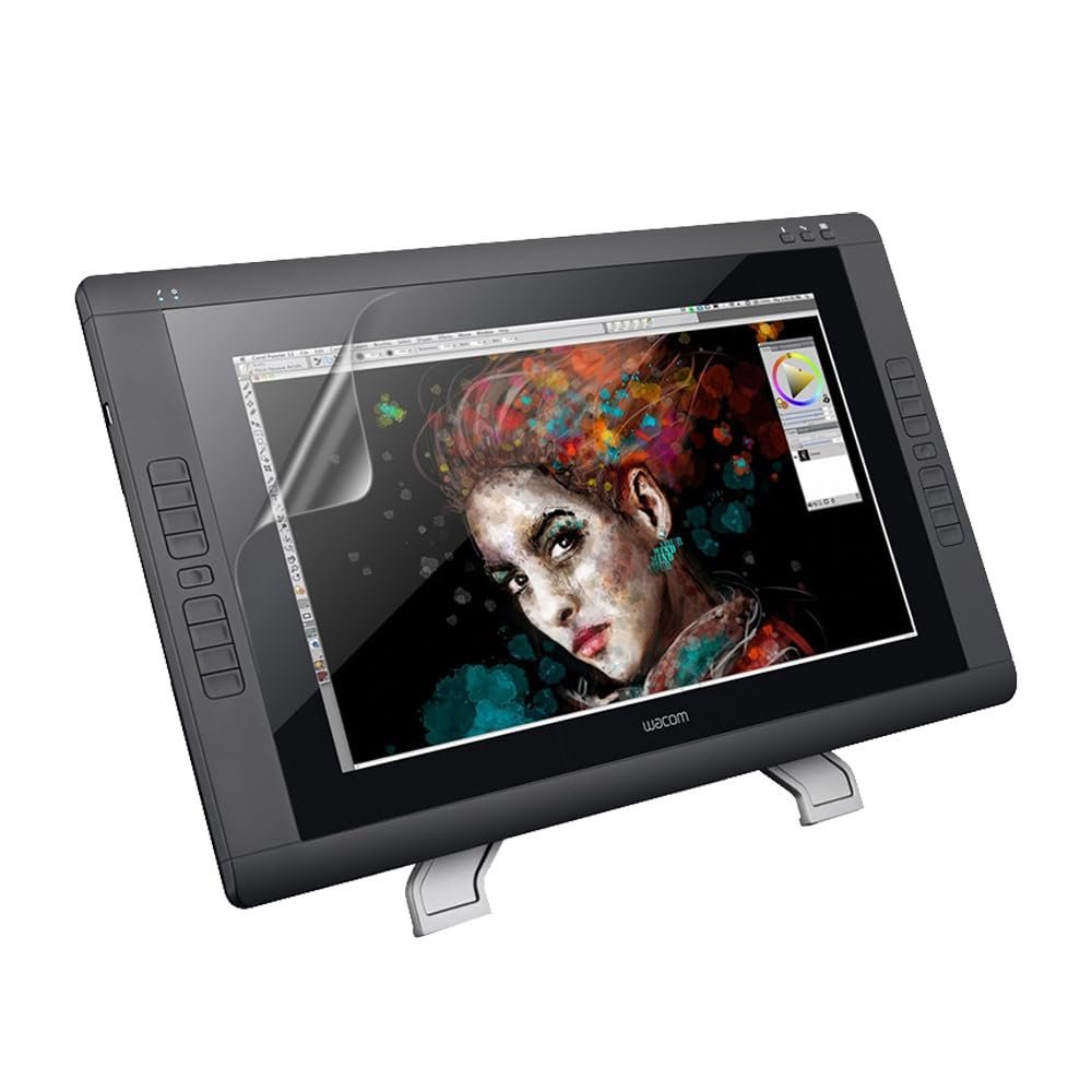 celicious Vivid Film Protector Compatible with Wacom Cintiq 22HD (Touch) [Pack of 2]